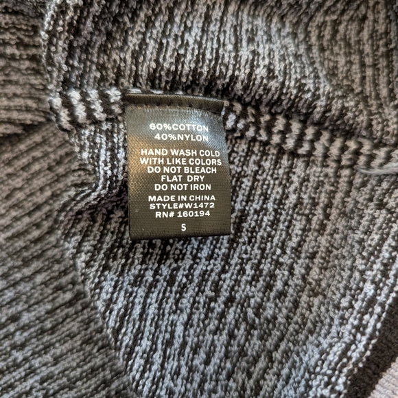 By Together Charcoal and Light Gray Striped Skirt Set - Picture 4 of 6